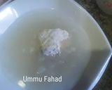 A picture of step 5 of Homemade KFC chicken with salad.