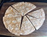 A picture of step 1 of Fried Tortilla Nachos.