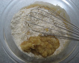 A picture of step 3 of Maple Banana Bread With Pancake Mix For Breakfast.