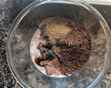 A picture of step 3 of Chocolate Babka bread (vegan).