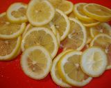 A picture of step 1 of Lemons in Honey Honey Lemons.