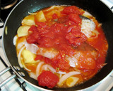 A picture of step 5 of Cod and Potatoes Simmered with Tomatoes.