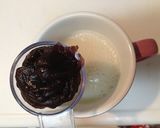 A picture of step 2 of Just Mix! Hot Adzuki Bean Soy Milk.