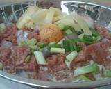 Spam With Salted Eggs Top Prickle Ginger recipe step 2 photo