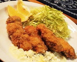 A picture of step 4 of Basic Breaded Deep Fried Oysters.