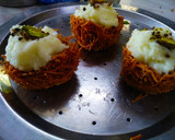 A picture of step 2 of Vermicilli Nest with Maska Dahi.