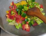 A picture of step 2 of Rice platter.