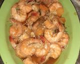 Foto langkah ke 4 dari resep Udang saus Padang.