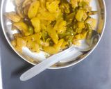 शिमला मिर्च और शलगम की सब्जी (shimla mirch aur shalgam ki sabzi recipe in Hindi) रेसिपी चरण 3 फोटो