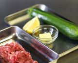 A picture of step 1 of Gochujang & Lemon Flavored Zucchini and Beef.