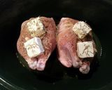 A picture of step 5 of Rosemary Rock Cornish Game Hen.