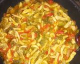 Foto del paso 4 de la receta: Noodles de arroz con pollo y verduras