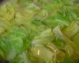 A picture of step 3 of Macrobiotic Spring Cabbage Pasta.