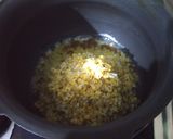 A picture of step 1 of Masala Khichdi.