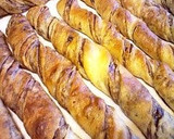 A picture of step 13 of Twisted Bread Using a Chocolate Fold-in Sheet.