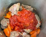 Une image de l'étape 3 de Couscous de légumes à l agneau, poulet rôti, merguez.