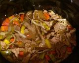 A picture of step 3 of Sweet and Spicy Pepper Steak.