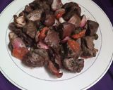A picture of step 2 of Liver kebab.