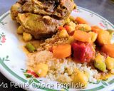 Une image de l'étape 4 de Osso bucco de dinde façon couscous.