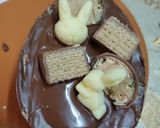 Foto del paso 5 de la receta: Huevo de Pascua relleno con pasta de maní