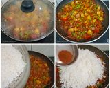 મુંબઈ સ્ટાઈલ તવાપુલાવ (Mumbai Style TavaPulao Recipe In Gujarati રેસીપી સ્ટેપ5ફોટો