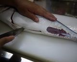 A picture of step 11 of Let's Prepare a Fish! How to Make Amberjack Sashimi.