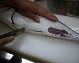 A picture of step 11 of Let's Prepare a Fish! How to Make Amberjack Sashimi.