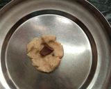 A picture of step 6 of Nutella stuffed cookies.