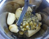A picture of step 1 of Cream Cheese Banana Muffins.