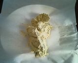 A picture of step 3 of Chicken Kiev.