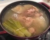 A picture of step 14 of Oxtail Soup Made in a Staub Cocotte.