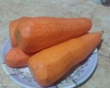 صورة لخطوة 1 من وصفة حلوى الجزر اللذيذه 😋🙉