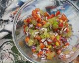 A picture of step 2 of Grapes Salsa.