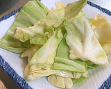 A picture of step 3 of Super Simple, Time-Saving Cabbage Salad in Sesame Oil.