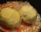 A picture of step 2 of So Chewy! Rice Flour Potato Pao De Queijo.