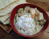Foto langkah ke 8 dari resep Kwetiau Jangan Gerus.