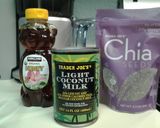 A picture of step 1 of Chia Pudding.