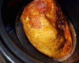 A picture of step 3 of Crockpot Glazed Ham.