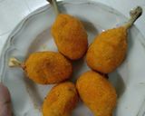 Gambar langkah 7 resipi Kroket Kentang Inti Ayam.
