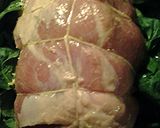 A picture of step 5 of Mustard spice crusted pork.