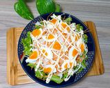 Hình bước làm 2 của món Salad trứng