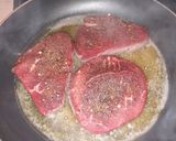 Marha steak töltött krumplival és paprika salátával recept fázis 1 fotója