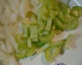 A picture of step 1 of Olive Couscous.