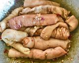 Hình bước làm 4 của món Thú linh khìa nước dừa (phá lấu)