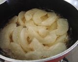 A picture of step 2 of Pear Compote in Jelly With Panna Cotta.