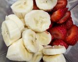 Foto del paso 1 de la receta: 🍓🍌Smoothie de frutillas y banana 🍌🍓