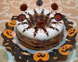 Foto del passaggio 5 della ricetta Ciambella Halloweeniana