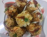 A picture of step 4 of Chapati corns.