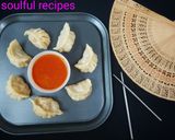 மட்டன் மோமோஸ் வித் ஹாட் டிப் (Mutton moms with hot dip recipe in tamil) ரெசிபி ஸ்டேப் 15 புகைப்படம்