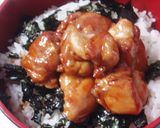 A picture of step 7 of Glazed Teriyaki Chicken Rice Bowl for your Obento.